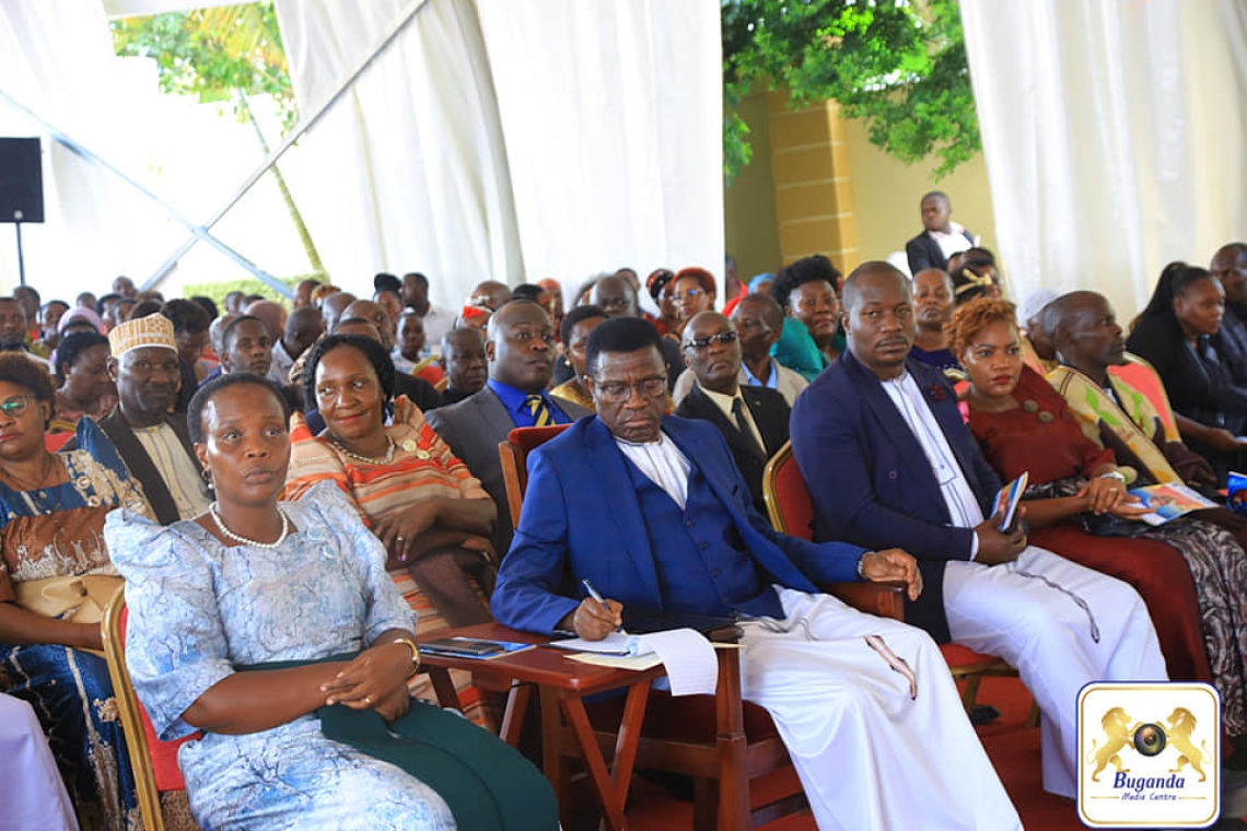 Katikkiro urges the people of Buganda not to mourn, for the King is still reigning on his throne